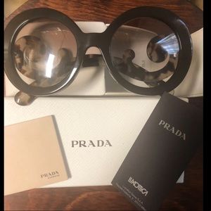 Authentic Prada Tortoise Shell Baroque Shades
